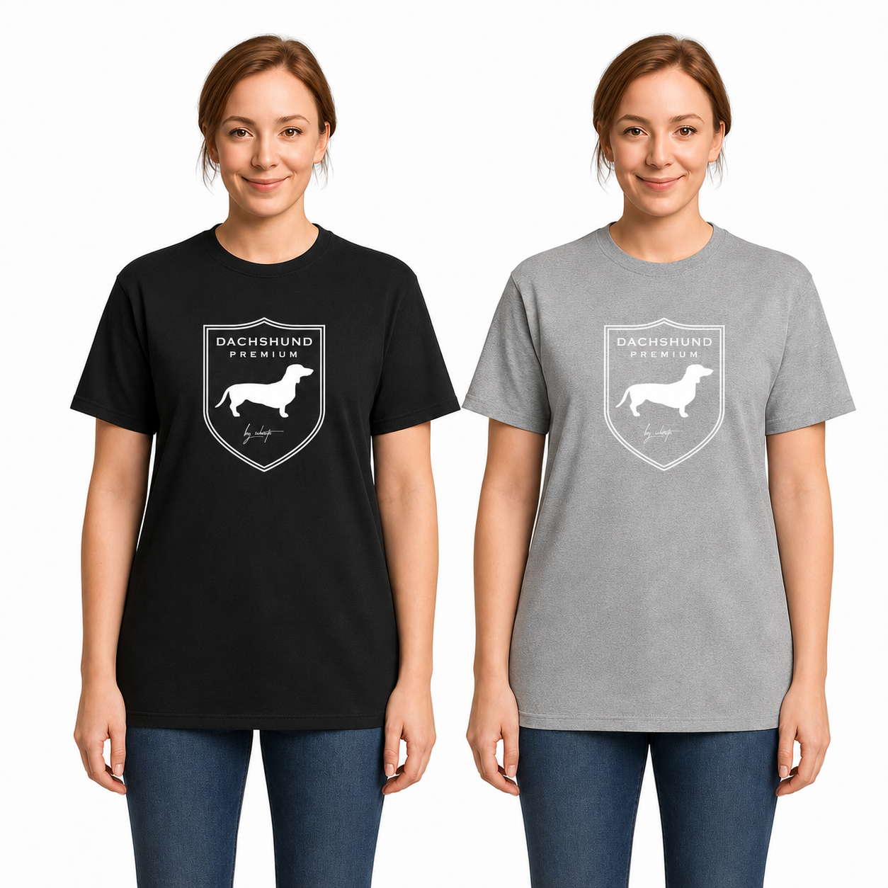 Dackel Shirt "Dackelwappen", Ansicht 2