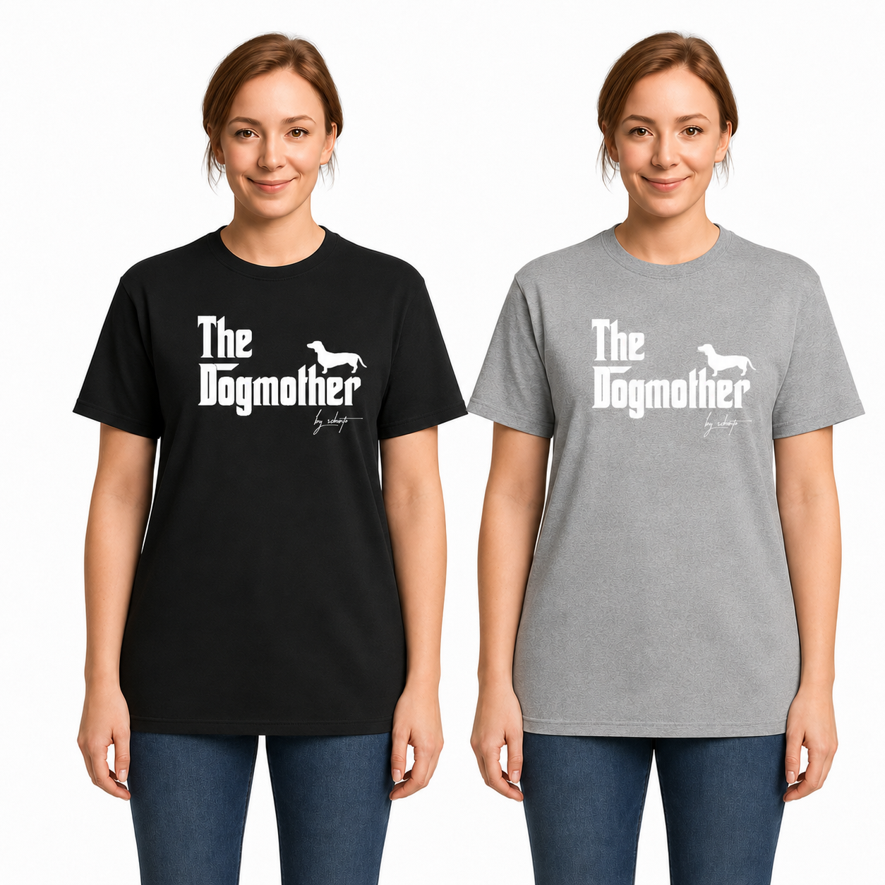 Dackel Shirt "The Dogmother", Ansicht 2