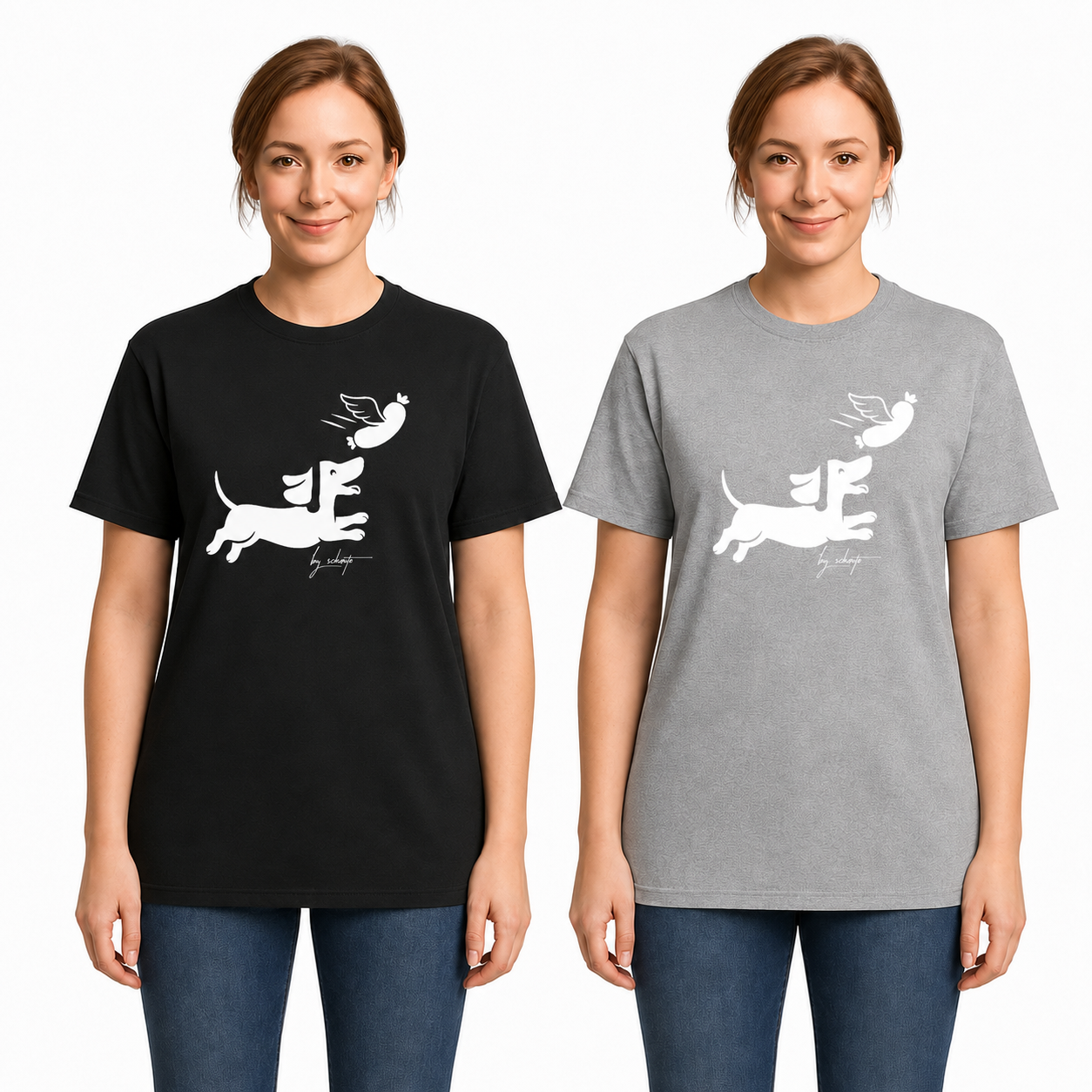 Dackel Shirt "Wurstjäger", Ansicht 2